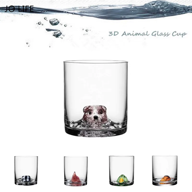 JO LIFE Creative Animal Glass Cup Novelty Cartoon 3D Bear/Duck/Bird/Badger/Fox Shaped Whisky Cup For Bar Home
JO LIFE Creative Animal Glass Cup Novelty Cartoon 3D Bear/Duck/Bird/Badger/Fox Shaped Whisky Cup For Bar Home
