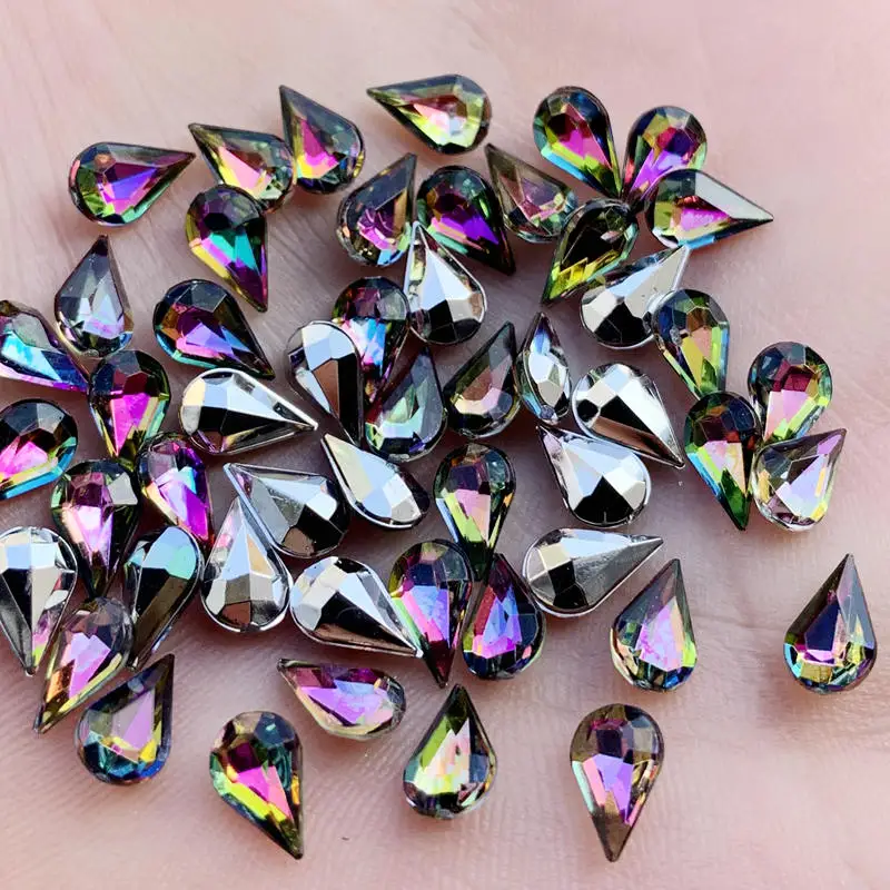 5*8mm 150pcs Colorful AB 3D Waterdrop Rhinestones Nail Art Crystal Jewelry High Quality Base Glitter Gems -S66
5*8mm 150pcs Colorful AB 3D Waterdrop Rhinestones Nail Art Crystal Jewelry High Quality Base Glitter Gems -S66