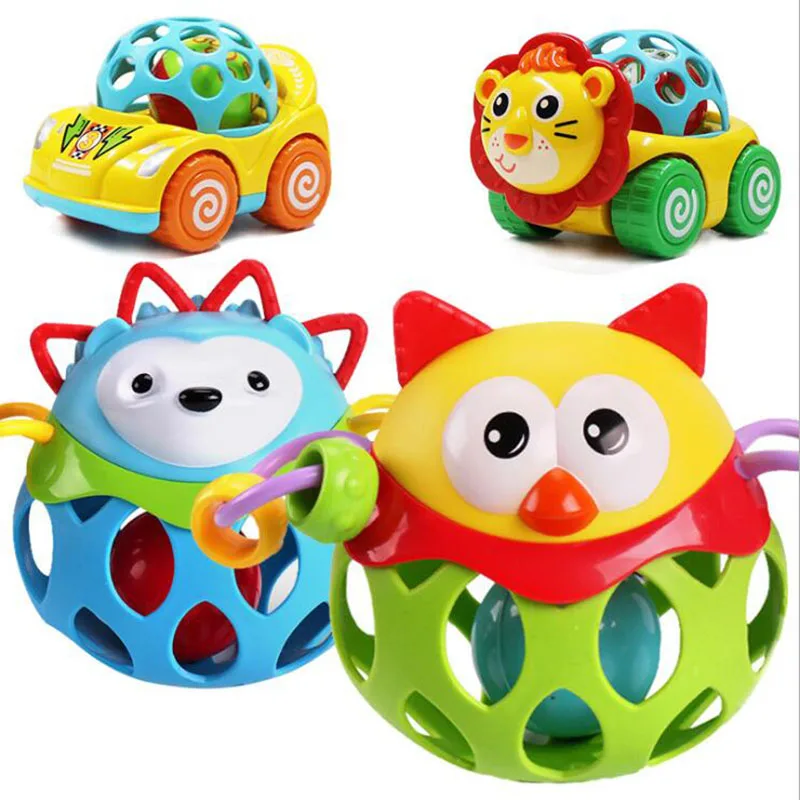 Soft Cute Animals Handbells with Teether Newborn Baby Rattles Handle Toys Funny Pull Back Car Grasping Ball Hot Selling Baby Toy
Soft Cute Animals Handbells with Teether Newborn Baby Rattles Handle Toys Funny Pull Back Car Grasping Ball Hot Selling Baby Toy