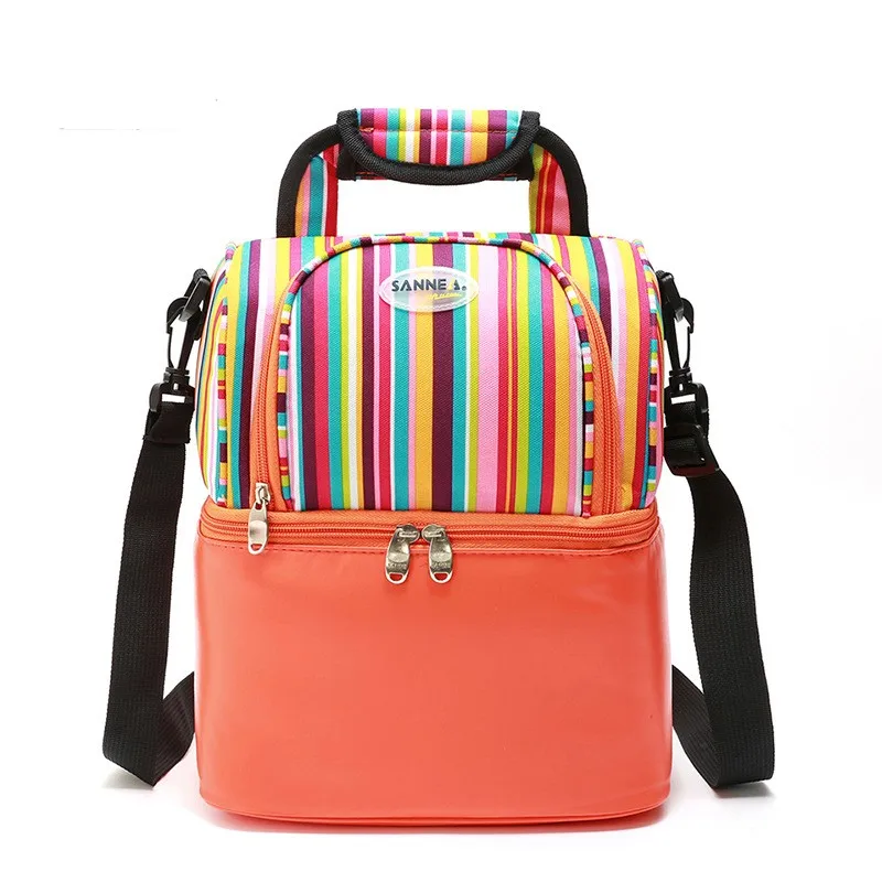 Double Layer Insulated Lunch Bag Fashion Portable Food Cooler Picnic Bags for Women Thermal Lunch Box Container Kids Milk Bag
Double Layer Insulated Lunch Bag Fashion Portable Food Cooler Picnic Bags for Women Thermal Lunch Box Container Kids Milk Bag