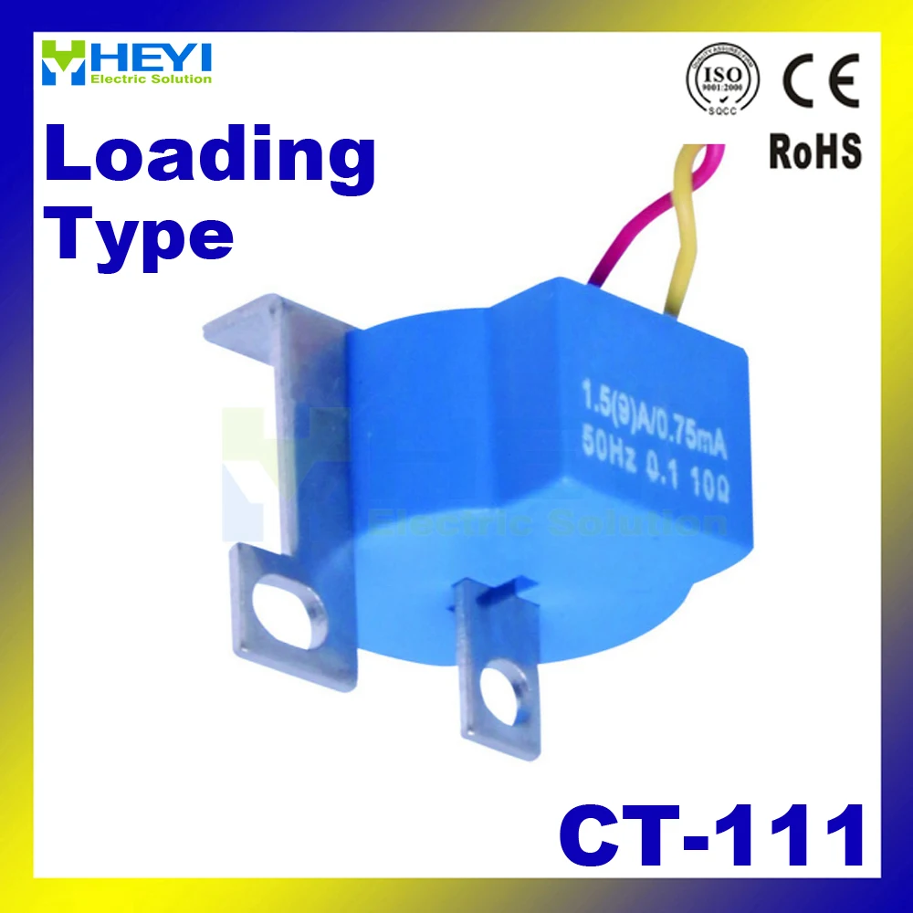 Electric meter mini current transformer CT-111 Micro Precision current transformer 1.5A/1.5mA 5A/5mA 10A/5mA
Electric meter mini current transformer CT-111 Micro Precision current transformer 1.5A/1.5mA 5A/5mA 10A/5mA