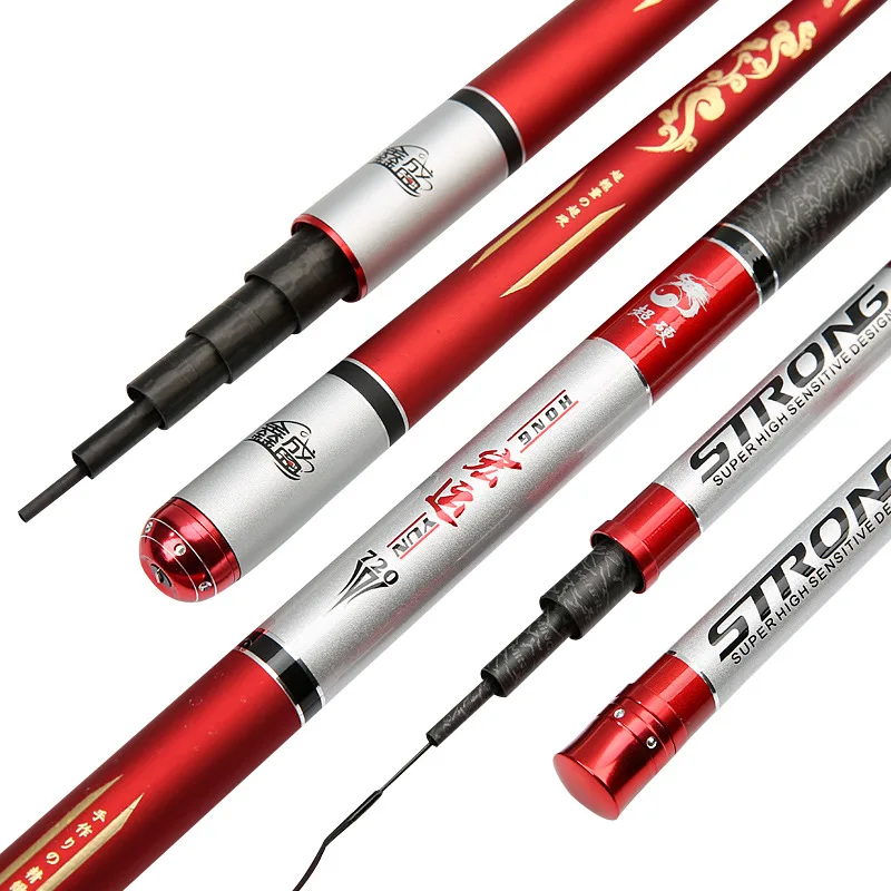 Carp Fishing Rod Super Hard Ultra Light Hand Canne a Peche 28 Tuning Taiwan Fishing Pole Fishing Tackle and Tool 4.5m 6.3m Pesca
Carp Fishing Rod Super Hard Ultra Light Hand Canne a Peche 28 Tuning Taiwan Fishing Pole Fishing Tackle and Tool 4.5m 6.3m Pesca