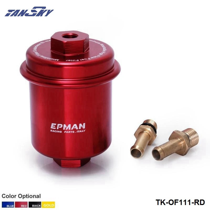 TANSKY - Racing Performance Blue High Flow Fuel Filter For Mitsubishi TK-OF111