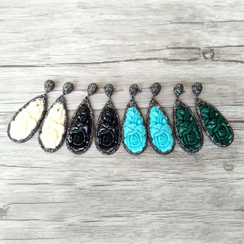 5 Pairs resin Cut Out Carvings Earring,Pave Rhinestone Drop Dangle Earrings Jewelry For Women Bohemia Earrings ER532
5 Pairs resin Cut Out Carvings Earring,Pave Rhinestone Drop Dangle Earrings Jewelry For Women Bohemia Earrings ER532