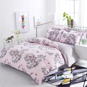 Pastoral Flower Print Bed Linen Textiles Pink White Bedding Sets Floral Girls Bedspread Duvet Cover Pillowcase Bed Sheet
Pastoral Flower Print Bed Linen Textiles Pink White Bedding Sets Floral Girls Bedspread Duvet Cover Pillowcase Bed Sheet