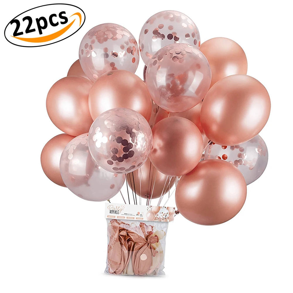 Confetti Balloons Rose Gold Confetti Balloons with Circle Paper Confetti,Dots Filled Latex Clear Party Balloons for Party, Weddi
Confetti Balloons Rose Gold Confetti Balloons with Circle Paper Confetti,Dots Filled Latex Clear Party Balloons for Party, Weddi
