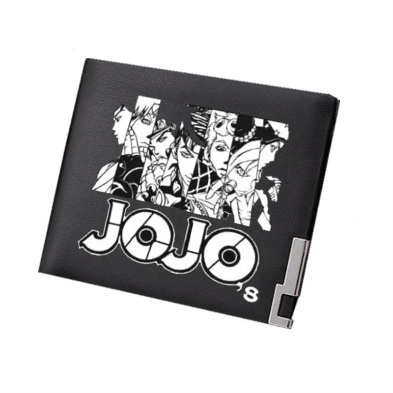 2019 JoJo's Bizarre Adventure Kujo Jotaro Cosplay Unisex Short Purse Pu Leather Wallet Anime Men Wallets JOJO ID Card Holder
2019 JoJo's Bizarre Adventure Kujo Jotaro Cosplay Unisex Short Purse Pu Leather Wallet Anime Men Wallets JOJO ID Card Holder