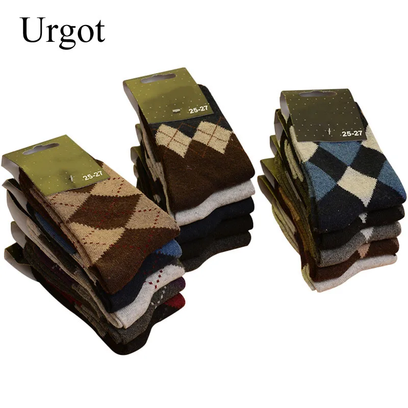 Urgot 5 Pairs Men's Wool Socks Winter Thicken Warm Terry Socks Male Business Casual Thermal Cotton Socks Men Comfort Calcetines
Urgot 5 Pairs Men's Wool Socks Winter Thicken Warm Terry Socks Male Business Casual Thermal Cotton Socks Men Comfort Calcetines