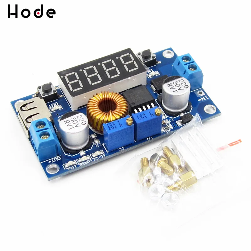 DC-DC 5A Digital LED Drive Lithum Battery Charger Module CC/CV USB Step Down Buck Converter With Voltmeter Ammeter
DC-DC 5A Digital LED Drive Lithum Battery Charger Module CC/CV USB Step Down Buck Converter With Voltmeter Ammeter