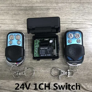 433Mhz Universal Wireless Remote Control Switch DC 24V 1CH relay Receiver Module and 2pcs Transmitter 433 Mhz Remote Controls
433Mhz Universal Wireless Remote Control Switch DC 24V 1CH relay Receiver Module and 2pcs Transmitter 433 Mhz Remote Controls