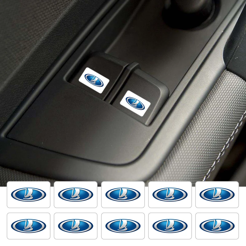Car Styling 10Pcs 3D Car decoration Sticker Emblem Badge for Lada Niva Kalina Priora Granta Largus Vaz Samara Auto Accessories
Car Styling 10Pcs 3D Car decoration Sticker Emblem Badge for Lada Niva Kalina Priora Granta Largus Vaz Samara Auto Accessories