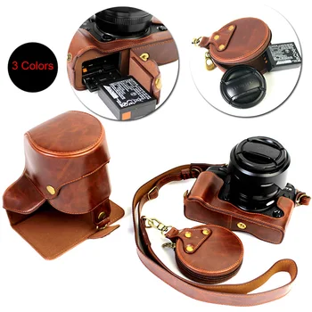 New PU Leather Camera Case Cover for Fujifilm X-T2 XT-2 Fuji XT2 Camera with Strap Battery Openning Lens Cap Battery Storage Bag
New PU Leather Camera Case Cover for Fujifilm X-T2 XT-2 Fuji XT2 Camera with Strap Battery Openning Lens Cap Battery Storage Bag