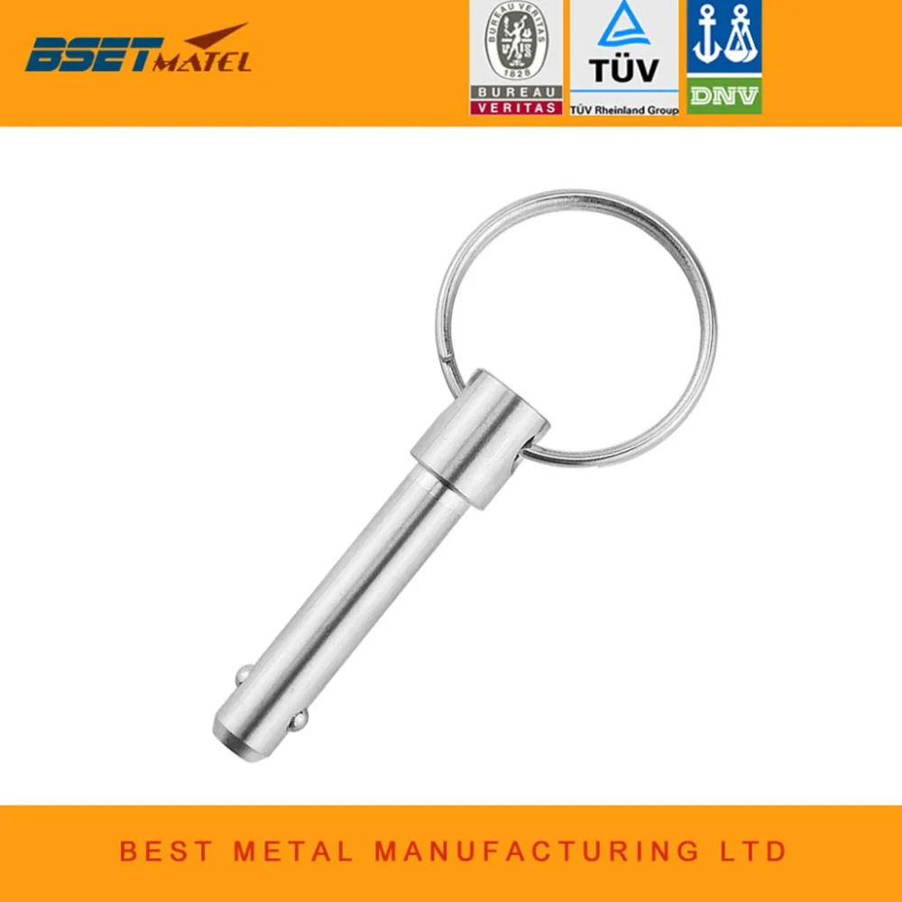 BSET MATEL Stainless Steel 316 Marine Grade 8mm Double Ball Quick Release Pin for Boat Bimini Top Deck Hinge Marine Boat
BSET MATEL Stainless Steel 316 Marine Grade 8mm Double Ball Quick Release Pin for Boat Bimini Top Deck Hinge Marine Boat