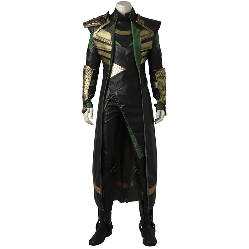Thor The Dark World Loki Cosplay Costume Thor 2 Loptr Cosplay Outfit Halloween Suit Uniform Men Adult Custom Made With Boots 
Thor The Dark World Loki Cosplay Costume Thor 2 Loptr Cosplay Outfit Halloween Suit Uniform Men Adult Custom Made With Boots