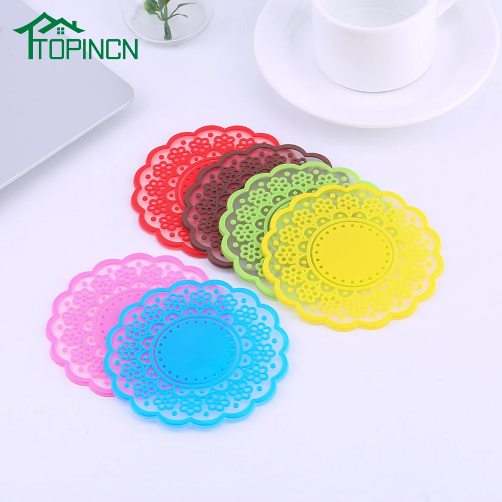 7 Colors New Cute Silicone Lace Round Cup Mat Coffee Coaster Tea Cup Holder Cushion Drink Tools Kitchen Tools Accessories
7 Colors New Cute Silicone Lace Round Cup Mat Coffee Coaster Tea Cup Holder Cushion Drink Tools Kitchen Tools Accessories