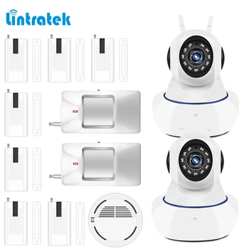 720P Surveillance Internal IP Camera 433mhz Smoke Window Motion Sensor Alarm System Kits for Home Elderly Supervision#30
720P Surveillance Internal IP Camera 433mhz Smoke Window Motion Sensor Alarm System Kits for Home Elderly Supervision#30
