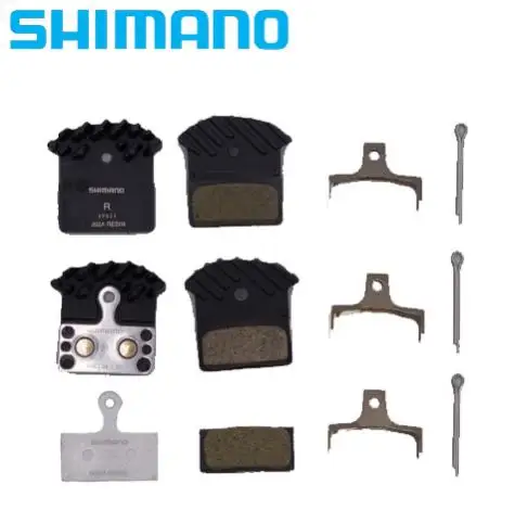 SHIMANO G02A J02A J04C охлаждающие ребра металлический MTB горный велосипед Ice Tech колодки