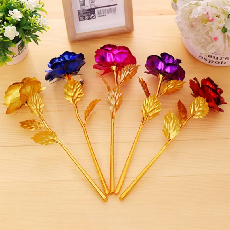 Valentine's Day Rose Flower with Base LED Romantic Gold Rose Artificial Rose Birthday Wedding Valentine's Day Decoration
Valentine's Day Rose Flower with Base LED Romantic Gold Rose Artificial Rose Birthday Wedding Valentine's Day Decoration
