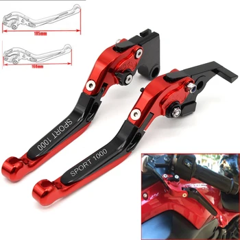Motorcycle CNC Adjustable Foldable brake Clutch Levers for Ducati SPORT 1000 2006-2009 with Logo (SPORT 1000)
Motorcycle CNC Adjustable Foldable brake Clutch Levers for Ducati SPORT 1000 2006-2009 with Logo (SPORT 1000)