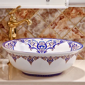 Jingdezhen Modern Bathroom European Art Above Counter Basin Wash Basin Wash Basin Wash Basin Love Sea LO6211154
Jingdezhen Modern Bathroom European Art Above Counter Basin Wash Basin Wash Basin Wash Basin Love Sea LO6211154