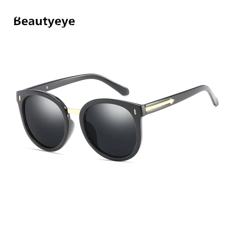 

Ywjanp 2018 New Polarized Sunglasses Men and Women Arrow Cat Eye Sunglasses Metal Legs Shades Travel glasses Gafas de sol UV400