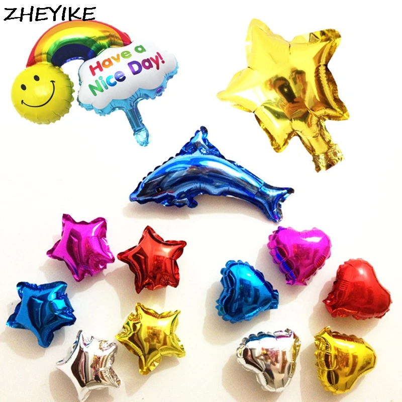 ZHEYIKE 20pcs 5inch Helium Heart Balloons Wedding Star Aluminum Foil Ballon Inflatable Air Ball Birthday Party Decor Globos
ZHEYIKE 20pcs 5inch Helium Heart Balloons Wedding Star Aluminum Foil Ballon Inflatable Air Ball Birthday Party Decor Globos