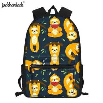 Jackherelook Cute Cartoon Animal Sloth Jungle Print Kids Boys Girls Backpacks Back to School Students Schoolbag Children Bookbag
Jackherelook Cute Cartoon Animal Sloth Jungle Print Kids Boys Girls Backpacks Back to School Students Schoolbag Children Bookbag
