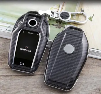 Car ABS Carbon Fiber Key Case Holder For BMW 2018 730i 740i 750i 7 Series G12 GT G30 G21 I8 I12 I15 X3 Display Key Car-Styling
Car ABS Carbon Fiber Key Case Holder For BMW 2018 730i 740i 750i 7 Series G12 GT G30 G21 I8 I12 I15 X3 Display Key Car-Styling