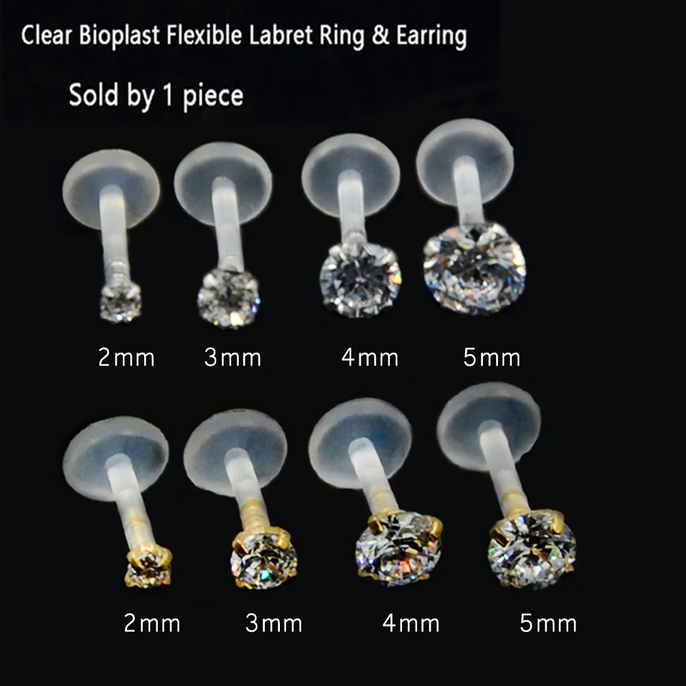 New Design 16g 316l Steel&PTFE Round Zircon CZ Labret Lip Bar Ring Piercing Ear Cartilage Tragus piercing Body Jewelry
New Design 16g 316l Steel&PTFE Round Zircon CZ Labret Lip Bar Ring Piercing Ear Cartilage Tragus piercing Body Jewelry