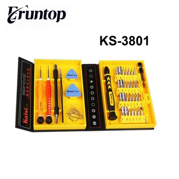 1Set Kaisi 3801 - tools 38 in1 / Multifunction Precision Screwdriver Set with Soft Shaft Opening Repair Tool for Mobile Phone PC
1Set Kaisi 3801 - tools 38 in1 / Multifunction Precision Screwdriver Set with Soft Shaft Opening Repair Tool for Mobile Phone PC