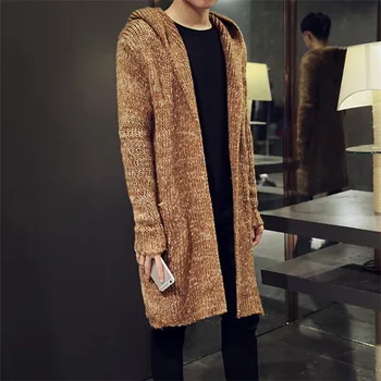 Fashion Men'S Long Sleeve Sweater 2018 Autumn Winter Plus Size Men Cardigan Casual Plus Size Long Hooded Knitted Outwear 4xl 3xl
Fashion Men'S Long Sleeve Sweater 2018 Autumn Winter Plus Size Men Cardigan Casual Plus Size Long Hooded Knitted Outwear 4xl 3xl