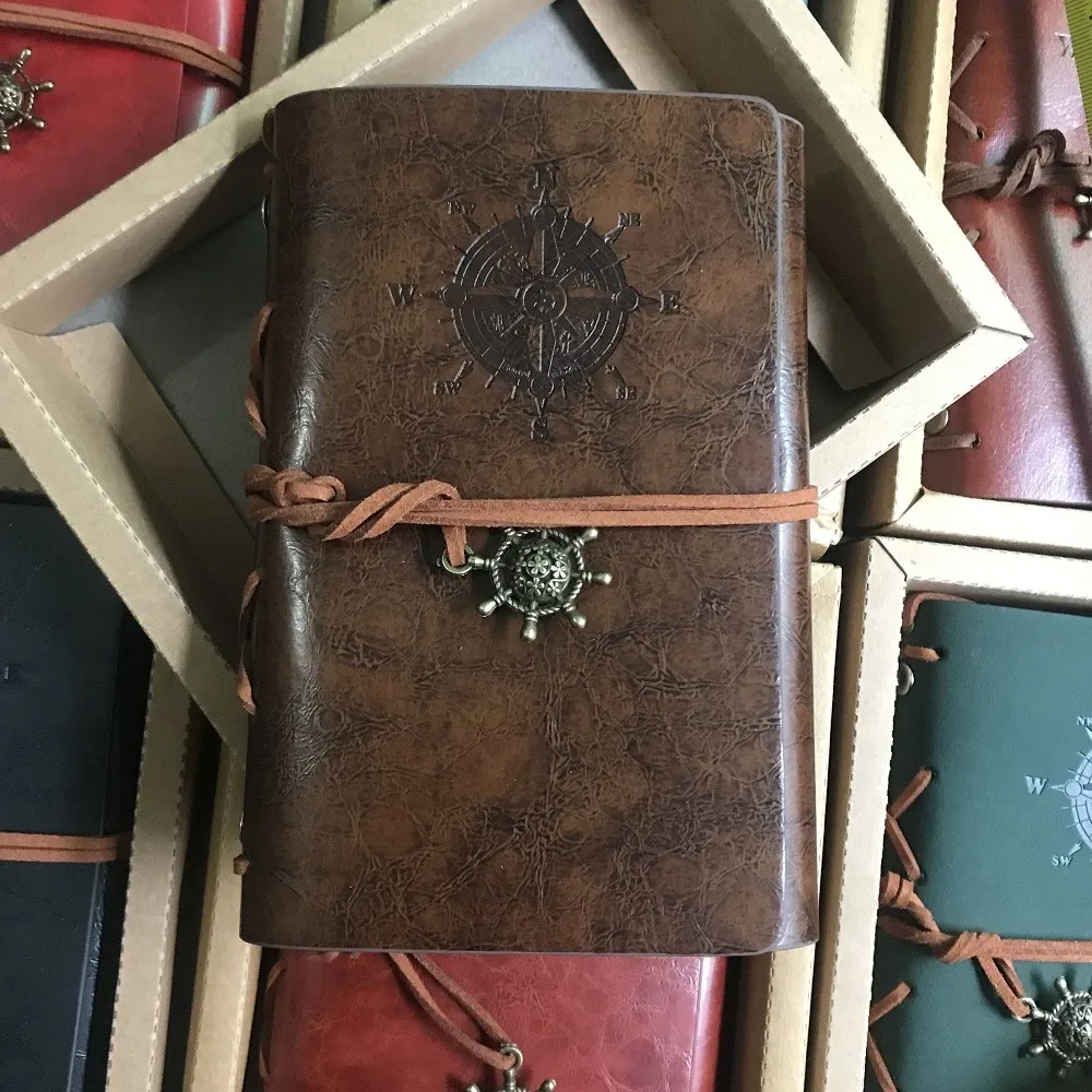 Vintage Pirate Journal Diary PU Leather Cover Notebook Bronze Zinc Alloy Pendant Anchor Rudder Diary Notepad Gift Planner Agenda
Vintage Pirate Journal Diary PU Leather Cover Notebook Bronze Zinc Alloy Pendant Anchor Rudder Diary Notepad Gift Planner Agenda