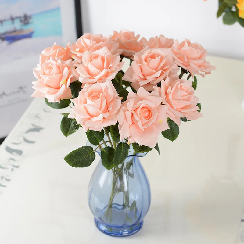 Artificial Large Velvet Rose Flowers Single Roses Flower Arrangement Home Table Decoration Artificial Fake Roses Flowers
Artificial Large Velvet Rose Flowers Single Roses Flower Arrangement Home Table Decoration Artificial Fake Roses Flowers