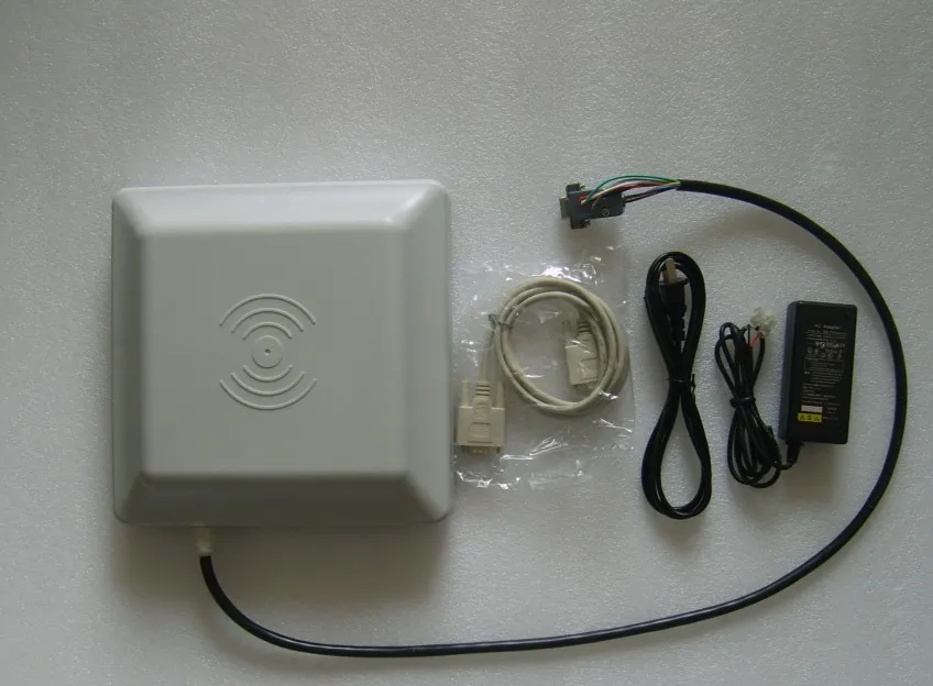 Считыватель карт UHF RFID, дальность 6 м, антенна 8 дБи RS232/RS485/Wiegand, считывание 6 м, интегрированный считыватель UHF RFID
Считыватель карт UHF RFID, дальность 6 м, антенна 8 дБи RS232/RS485/Wiegand, считывание 6 м, интегрированный считыватель UHF RFID