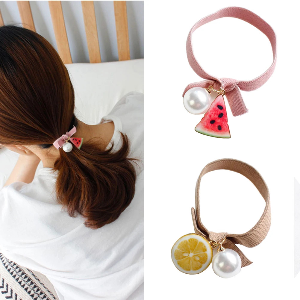 1Pcs Women Lady Gift Hair Rope Widen Hair Elastic Rope Ponytail Holder Hair Rubber Band Ponytail Pearl Fruits
1Pcs Women Lady Gift Hair Rope Widen Hair Elastic Rope Ponytail Holder Hair Rubber Band Ponytail Pearl Fruits