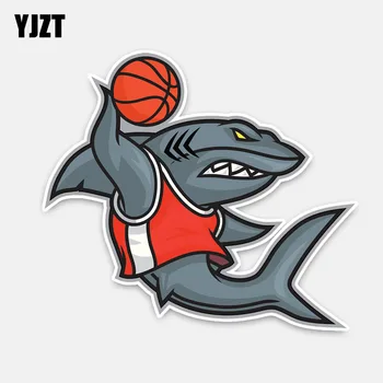 YJZT 15.6CM*14CM Interesting Shark Basketball Player Decor Car Sticker Decal PVC 5-0155
YJZT 15.6CM*14CM Interesting Shark Basketball Player Decor Car Sticker Decal PVC 5-0155