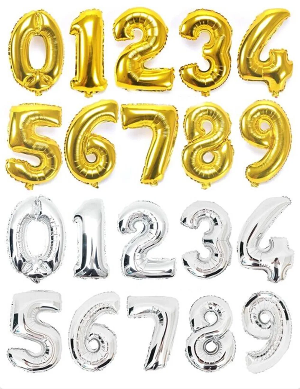 16 Inch 32inch 40 Inch Gold Silver Pink Blue 0-9 Number Balloon Figure Digit Foil Birthday Party Wedding Decoration Balloons
16 Inch 32inch 40 Inch Gold Silver Pink Blue 0-9 Number Balloon Figure Digit Foil Birthday Party Wedding Decoration Balloons