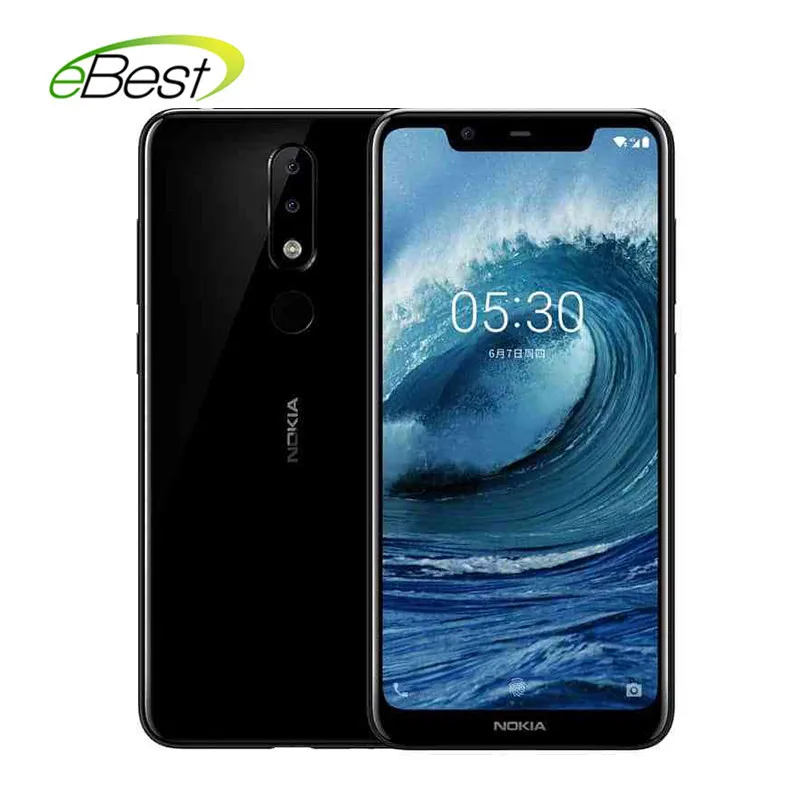 Nokia X5 Smartphone 5.86 Inch HD+ Helio P60 Octa Core 4GB RAM 64GB ROM 3060mAh Dual Sim Android LTE 4G Mobile Phone
Nokia X5 Smartphone 5.86 Inch HD+ Helio P60 Octa Core 4GB RAM 64GB ROM 3060mAh Dual Sim Android LTE 4G Mobile Phone