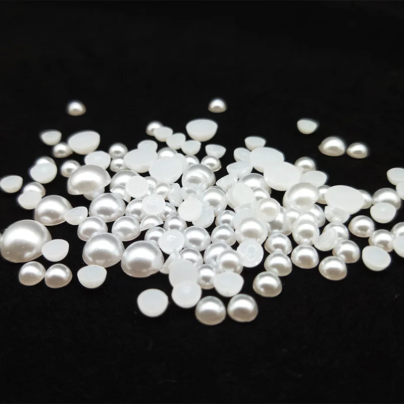 3/4/5/6/8/10mm White Color Imitation Pearl Beads Half Round/Flatback Pearls DIY Nail Art Jewelry Making Accessories
3/4/5/6/8/10mm White Color Imitation Pearl Beads Half Round/Flatback Pearls DIY Nail Art Jewelry Making Accessories