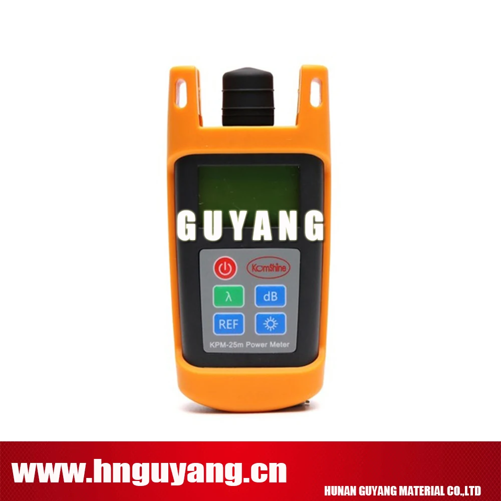 KPM-25 Power Meter Miniature Optical Power Meter Tester 800~1700nm(-70~+3 dBm,-50~+26dBm)
KPM-25 Power Meter Miniature Optical Power Meter Tester 800~1700nm(-70~+3 dBm,-50~+26dBm)