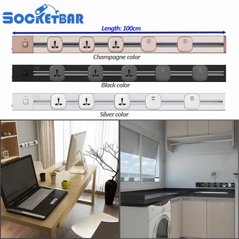 Factory Aluminum Alloy 4000W 100cm Pop Socket Tomada Electric 2 USB Ports Kitchen Plug Sockets Living Room
Factory Aluminum Alloy 4000W 100cm Pop Socket Tomada Electric 2 USB Ports Kitchen Plug Sockets Living Room