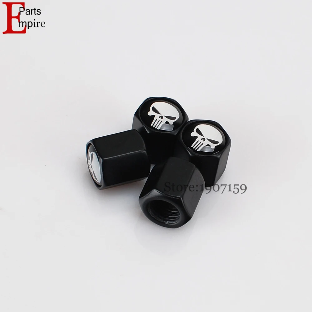 4Pcs/set Car Styling For Punisher Skull Logo Theftproof Stainless Steel Wheel Tire Valve Stems Caps For Dodge Citroen KIA Subaru
4Pcs/set Car Styling For Punisher Skull Logo Theftproof Stainless Steel Wheel Tire Valve Stems Caps For Dodge Citroen KIA Subaru