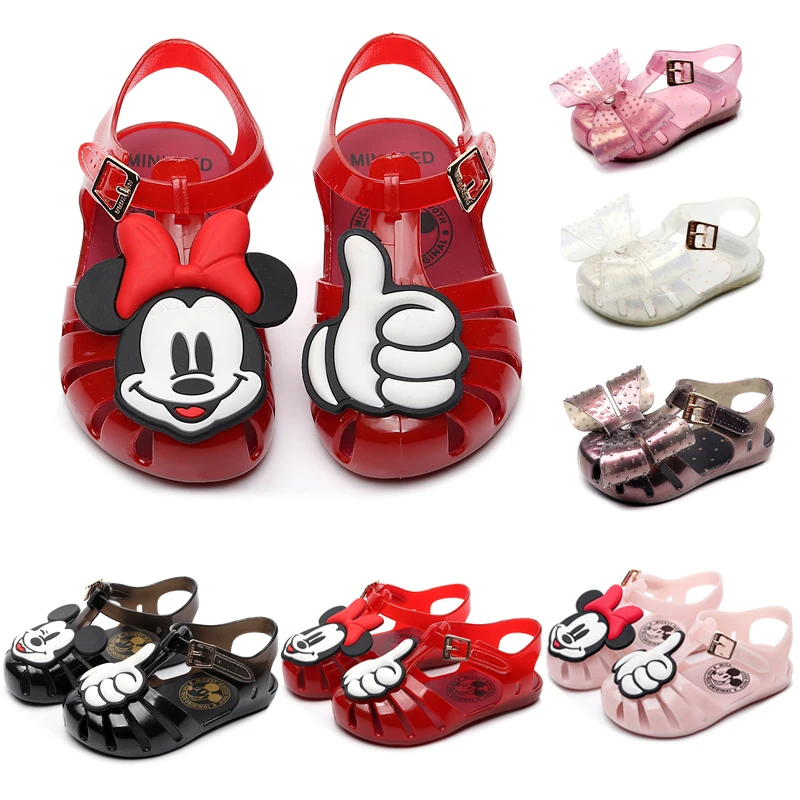Girls Sandals Mini Shoes New Summer Princess Style Soft Jelly Shoes Girls Anti-skid Beach Sandals Children's Flat-soled Sandals
Girls Sandals Mini Shoes New Summer Princess Style Soft Jelly Shoes Girls Anti-skid Beach Sandals Children's Flat-soled Sandals