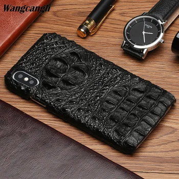 Brand Cowhide phone case for iPhone X crocodile pattern half-pack mobile phone protection case Mobile phone back cover
Brand Cowhide phone case for iPhone X crocodile pattern half-pack mobile phone protection case Mobile phone back cover