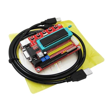 Microchip pic microcontroller minimum system development board PIC16F877A + USB CABLE
Microchip pic microcontroller minimum system development board PIC16F877A + USB CABLE
