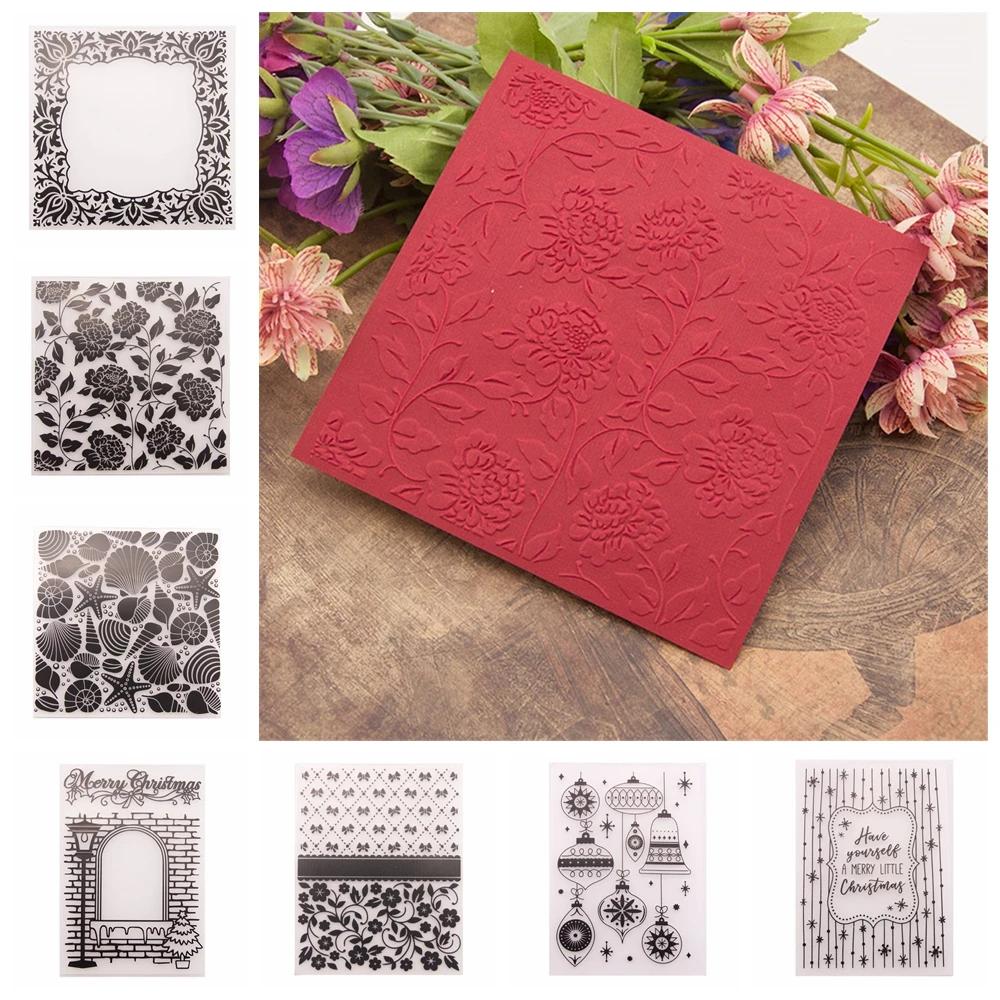 1PC Plastic Embossing Folder Stencils Template Molds Scrapbooking Paper Crafts Decor Cards Making DIY Photo Album Decoration
1PC Plastic Embossing Folder Stencils Template Molds Scrapbooking Paper Crafts Decor Cards Making DIY Photo Album Decoration