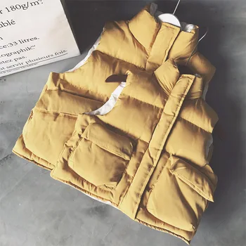 2020 Winter women down hot sale new exclusive high quality thick cotton vest fitted 926 
2020 Winter women down hot sale new exclusive high quality thick cotton vest fitted 926