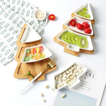 28cm Christmas Tree Dessert Plate Set Cake Fruit Candy Ceramic Dish Porcelain Plates Tray Set
28cm Christmas Tree Dessert Plate Set Cake Fruit Candy Ceramic Dish Porcelain Plates Tray Set