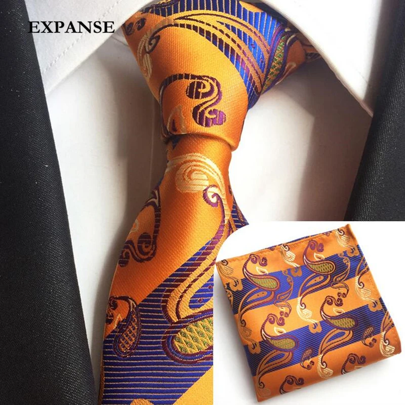 Mens Tie 8cm Silk Paisley Men Ties With Handkerchief Gravatas Ties for Men Wedding Suits Corbatas Tie&Pocket Square Set
Mens Tie 8cm Silk Paisley Men Ties With Handkerchief Gravatas Ties for Men Wedding Suits Corbatas Tie&Pocket Square Set