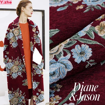 High-Grade Imported Brocade Fabric French Design Flower Knit Jacquard Brocade Fabric Sewing Material DIY Dress Autumn Suit
High-Grade Imported Brocade Fabric French Design Flower Knit Jacquard Brocade Fabric Sewing Material DIY Dress Autumn Suit
